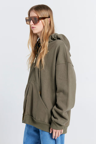 Oversized Hoodie Hunter Green