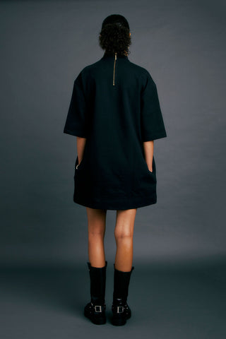 Runaway Academy Dress Black/Gold
