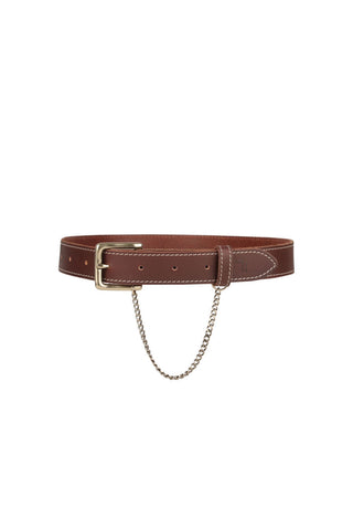 Rider Leather Belt Brown