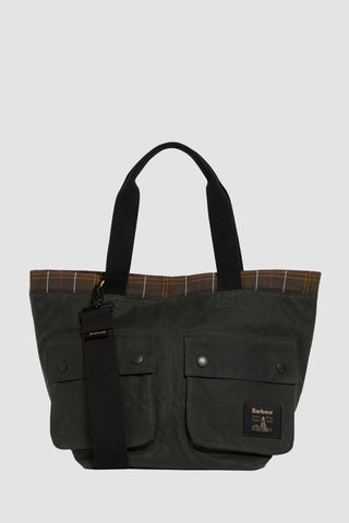 Field Wax Carry All Tote Bag Sage/Classic