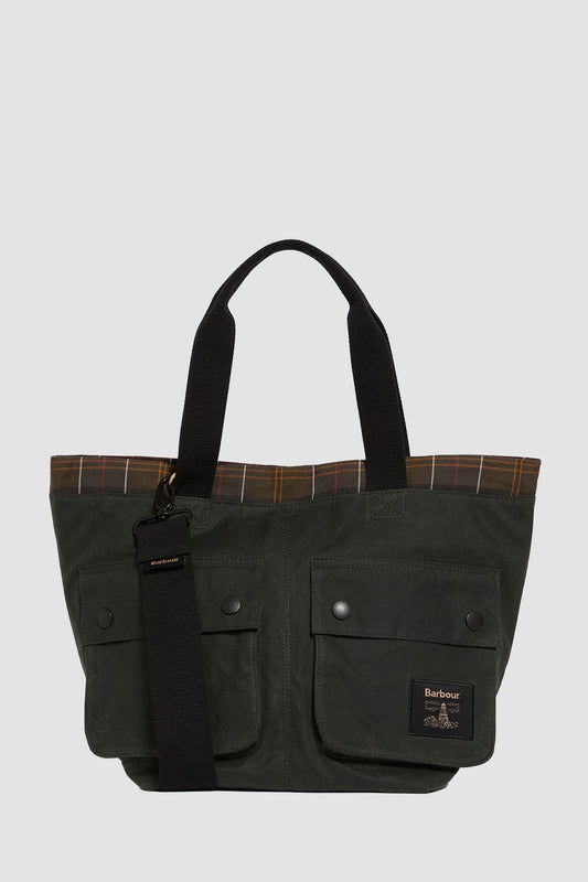 Field Wax Carry All Tote Bag Sage/Classic