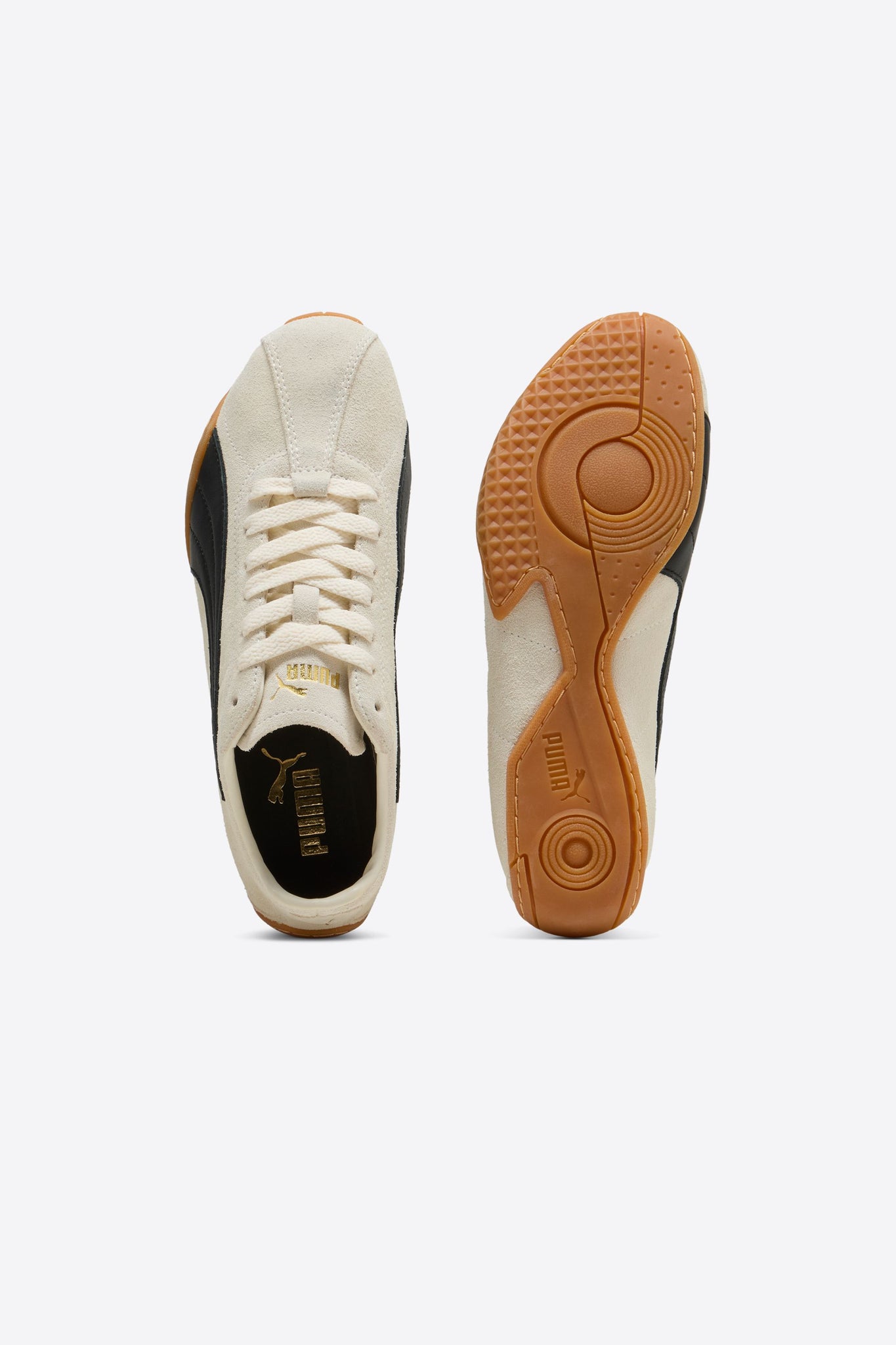 K-Street Suede Frosted Ivory/PUMA Black