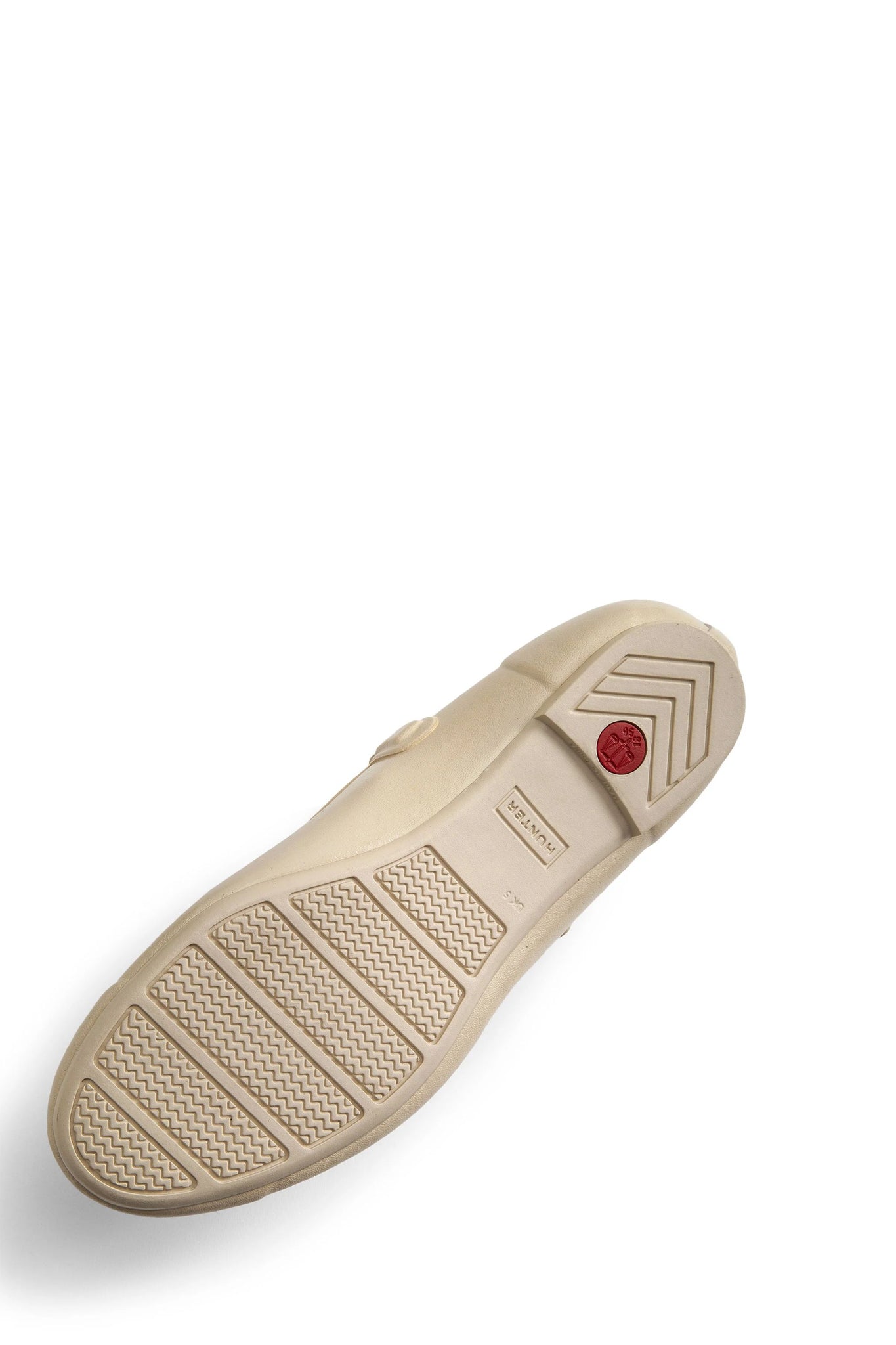 Refined Mary Jane Buckle Ballerina Gloss Canvas Cream