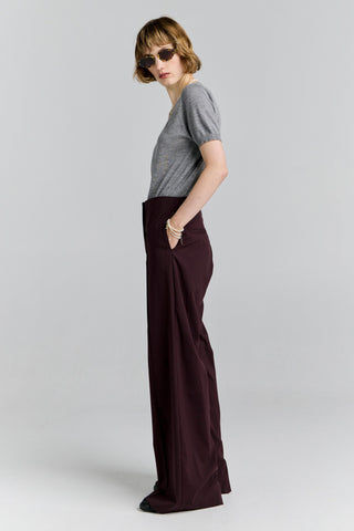 Vestige Trousers Everyday Suiting Plum