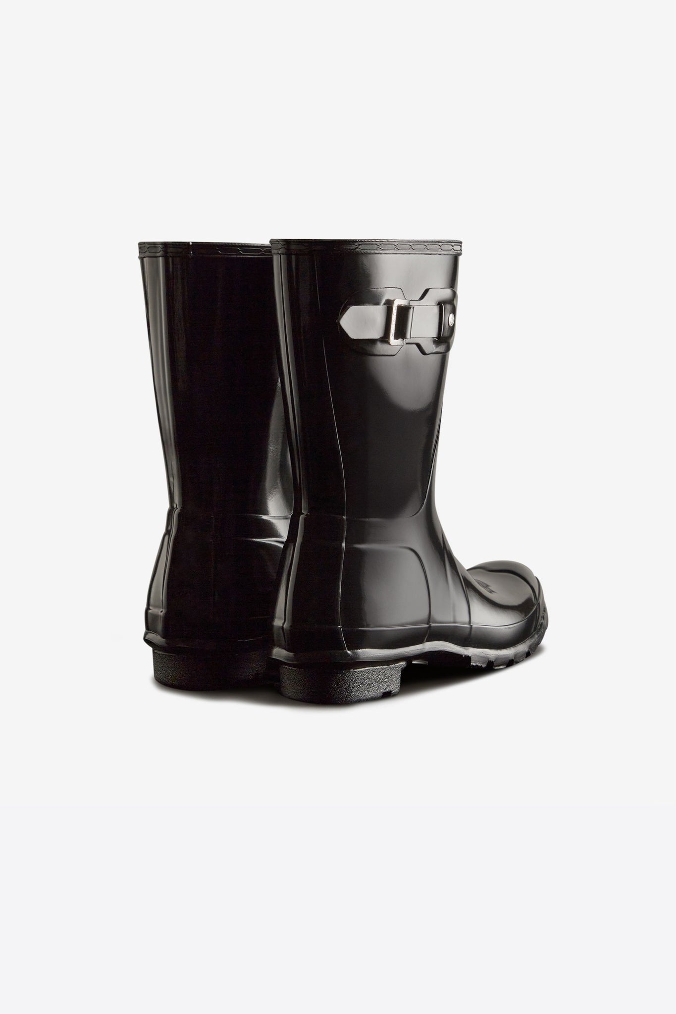 Short Gloss Boot Black
