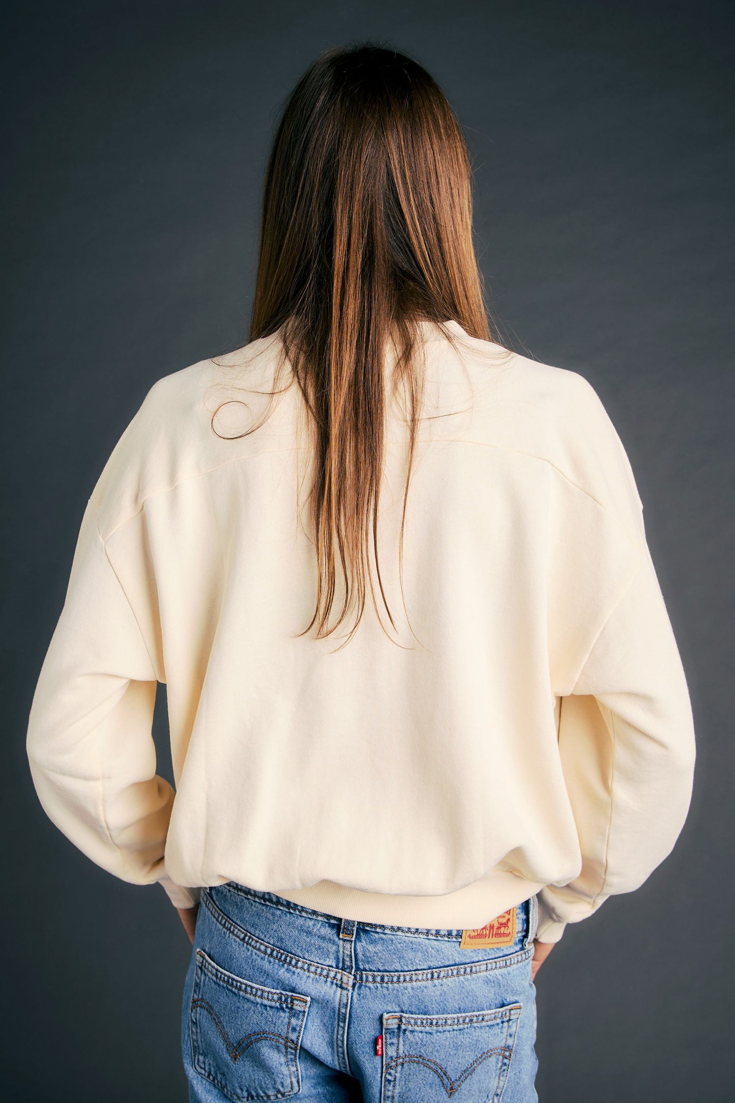 Weather Shop Sweatshirt Ecru