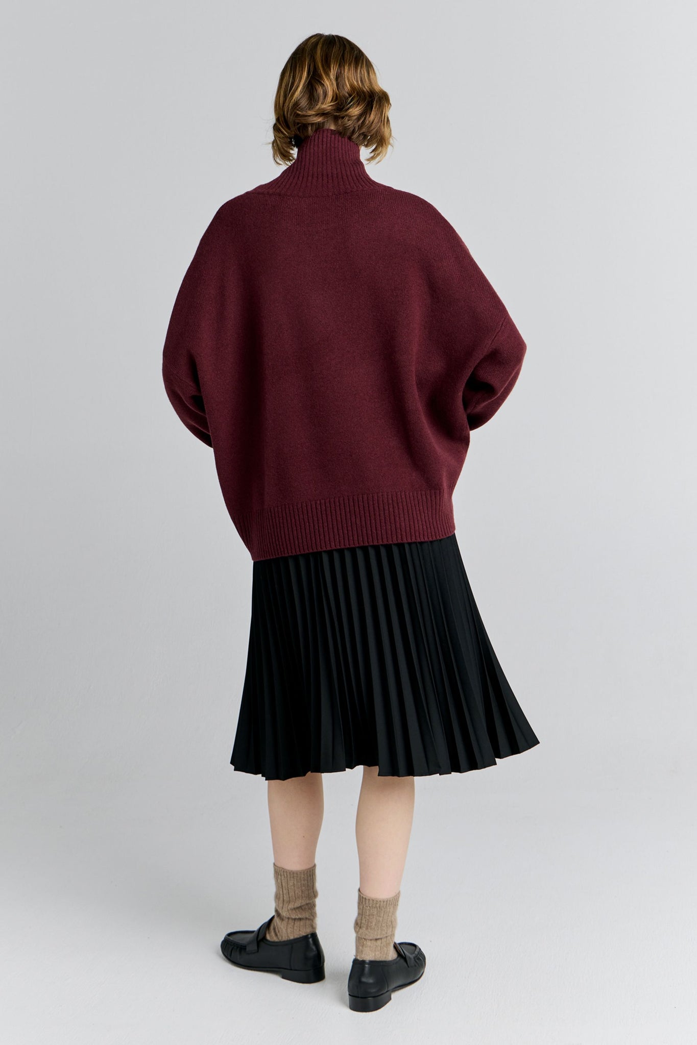 K Flag Sweater Mahogany