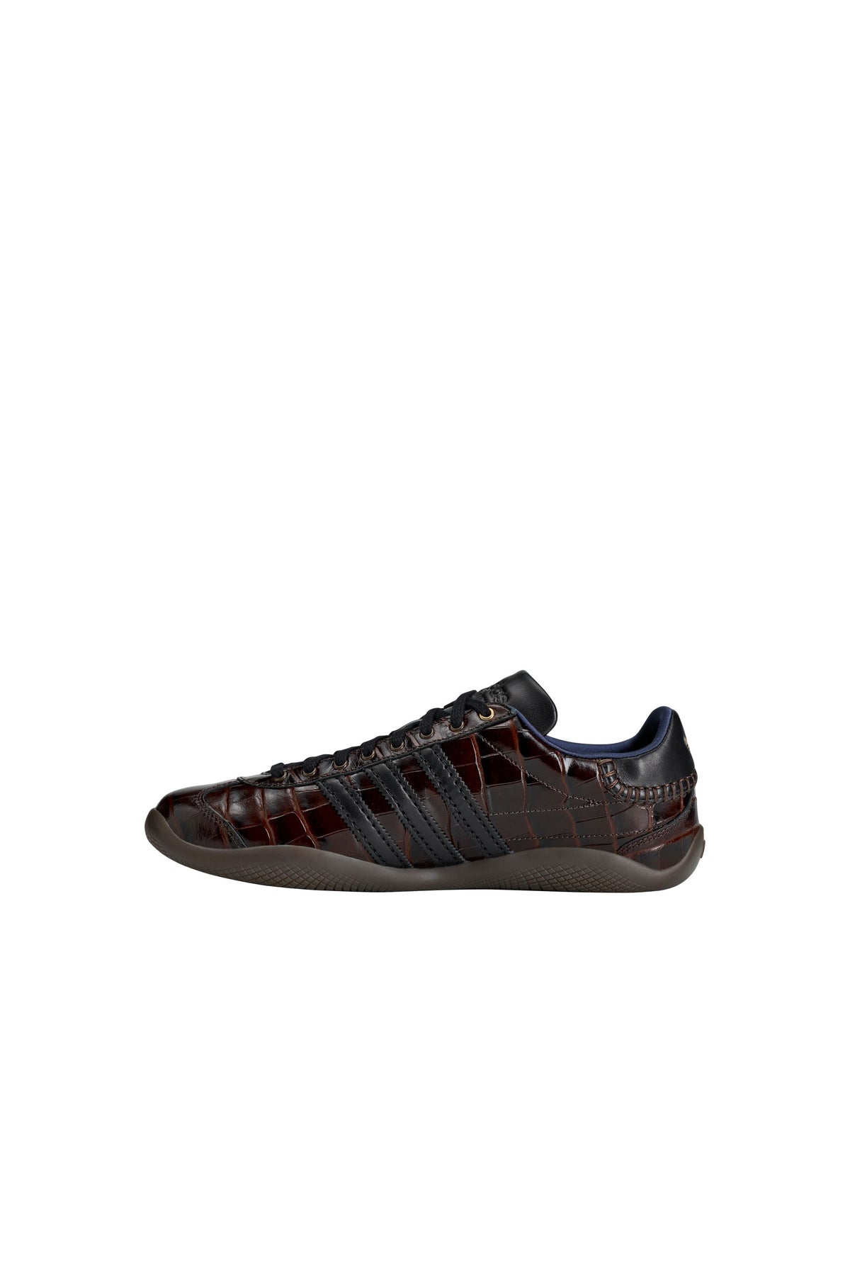 Wales Bonner Karintha Croc Dark Brown/Core Black