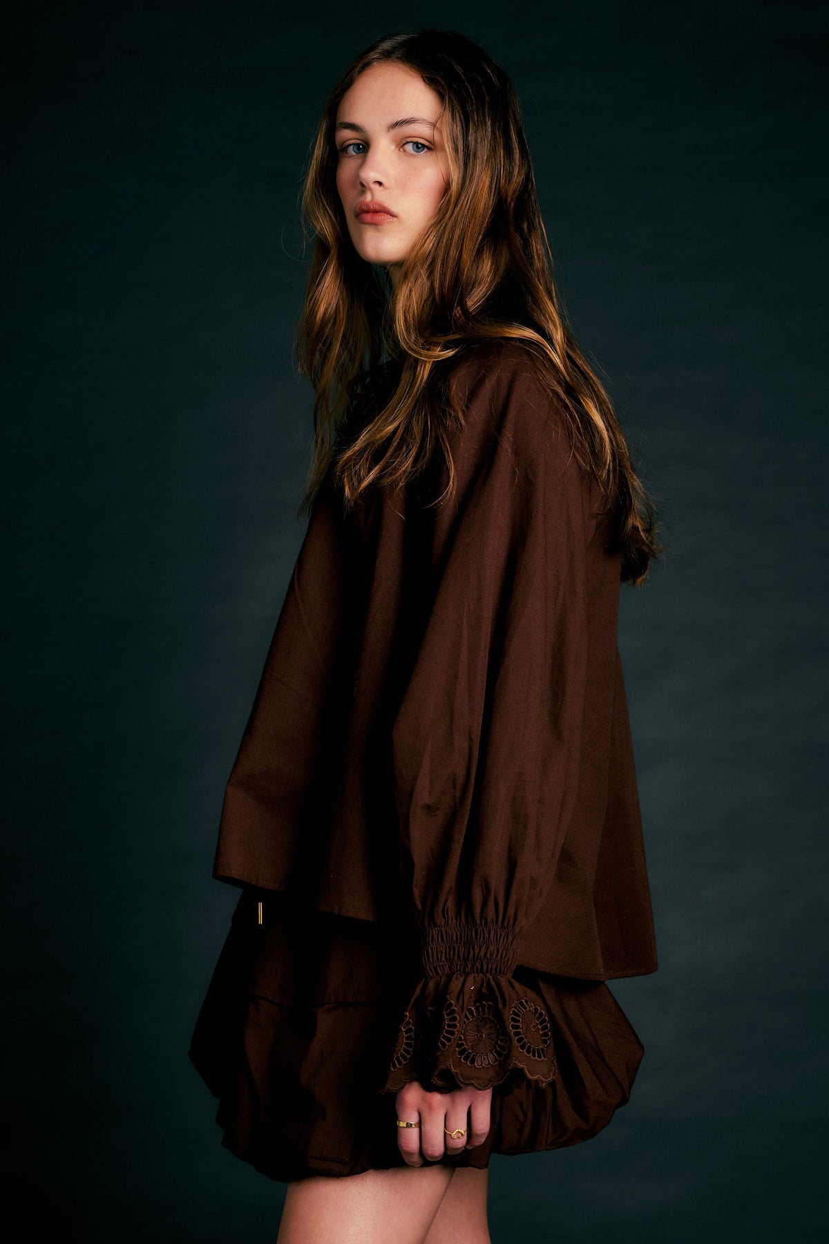 Ivy Blouse Chocolate