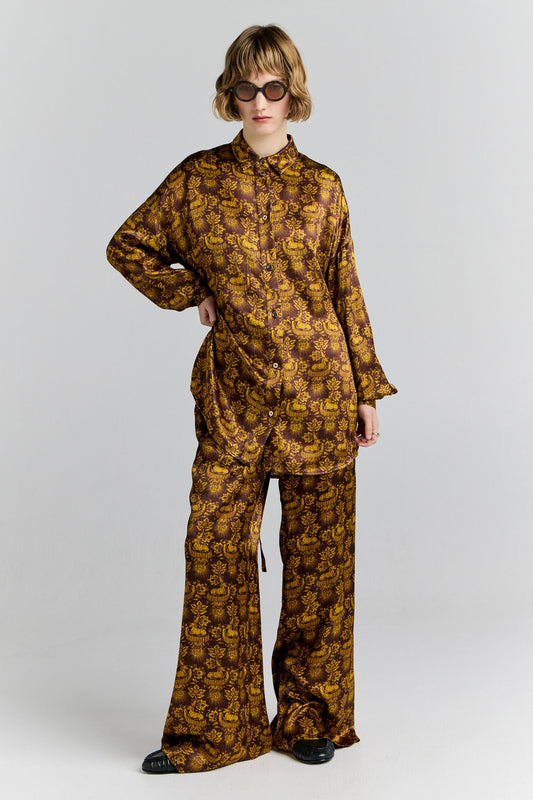 Squall Shirt Chocolate Multi