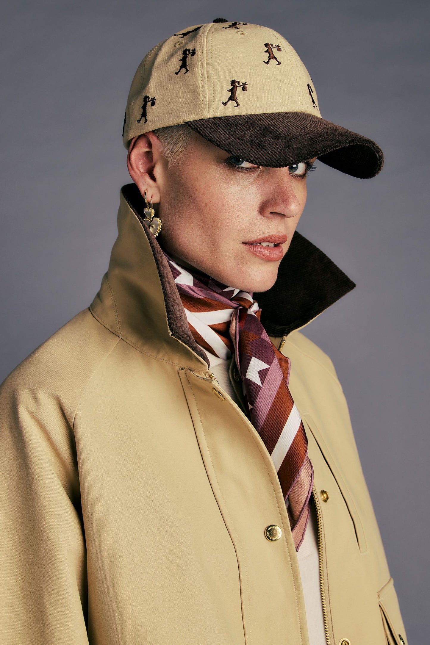 Runaway Girl Chore Cap Tan