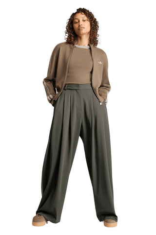 Pleated Pant Branch/Silver Pebble