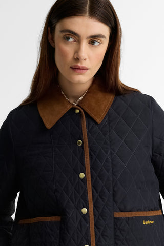 Ainsdale Quilted Jacket Dark Navy/Ancient