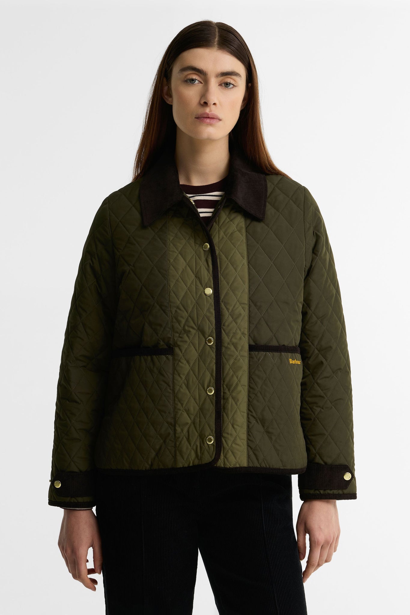 Ainsdale Quilted Jacket Olive/Fern/Shadow Classic
