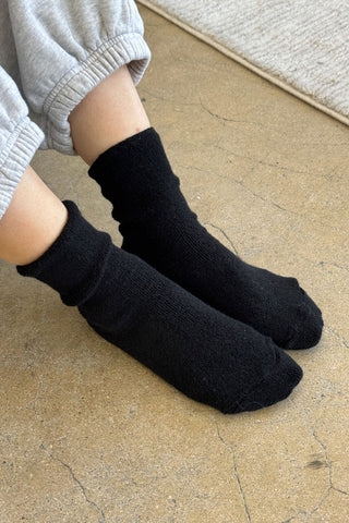 Cloud Socks Jet Black