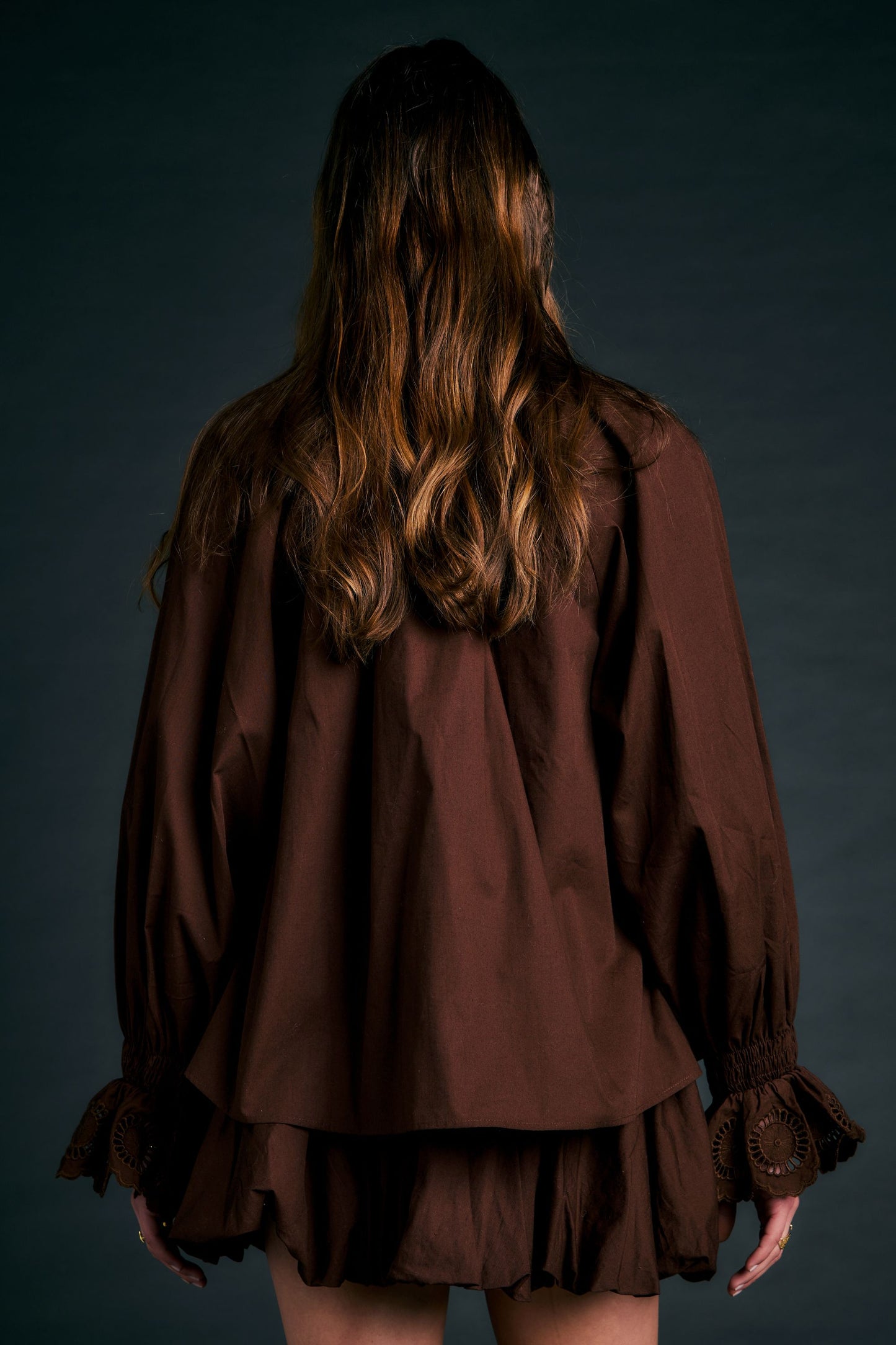 Ivy Blouse Chocolate