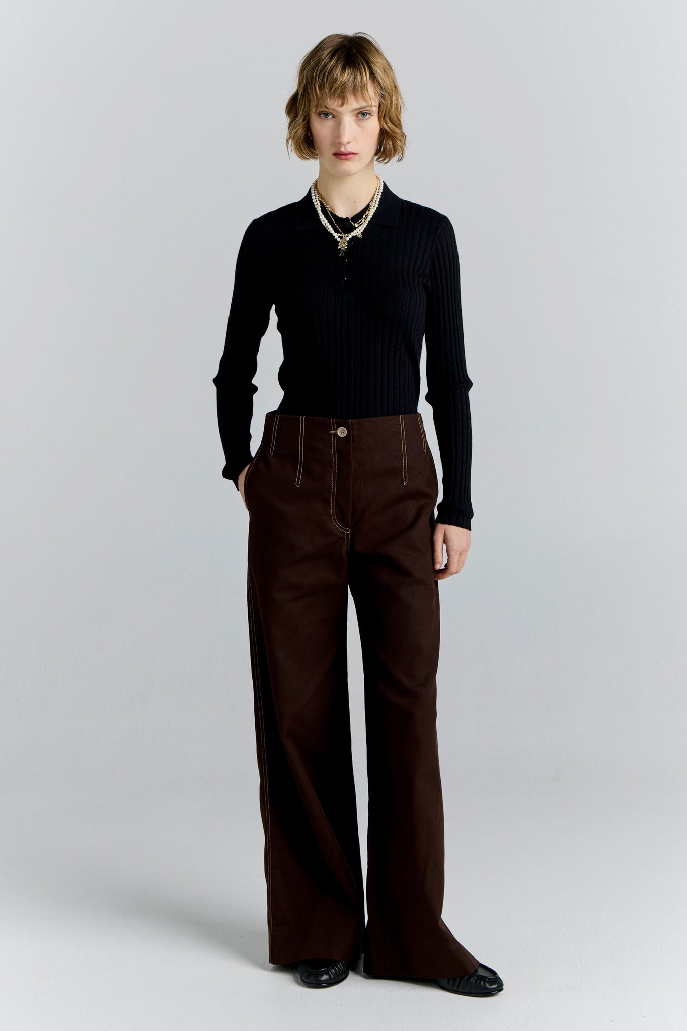 Chevalier Pants Chocolate