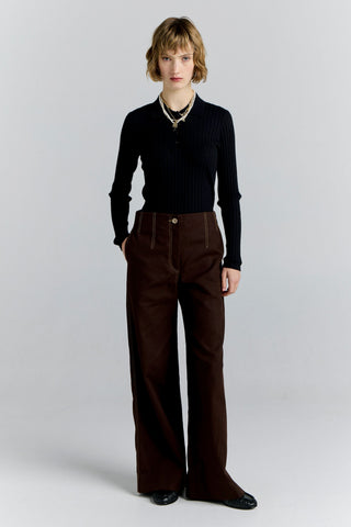 Chevalier Pants Chocolate