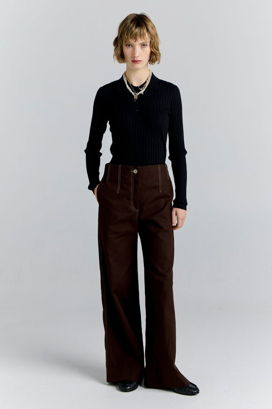 Chevalier Pants Chocolate