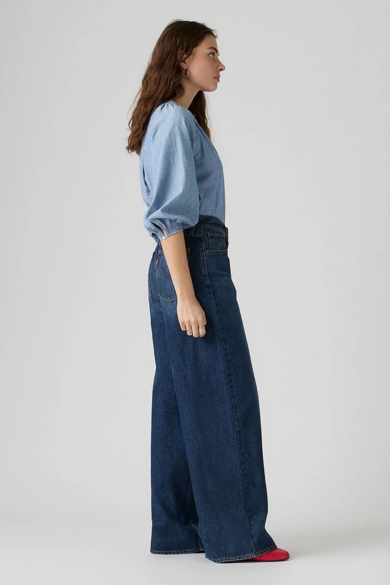 Middy Wide Leg Midnight Charm Deep Indigo