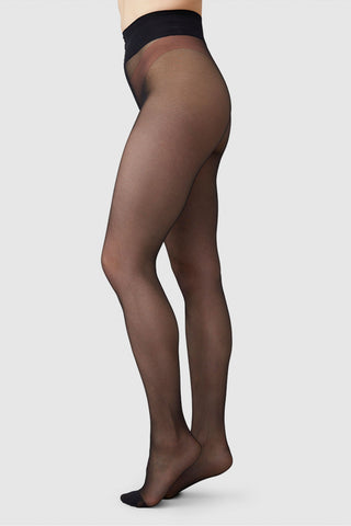 Malva Ladder Resistant Tights Black