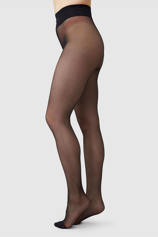Malva Ladder Resistant Tights Black