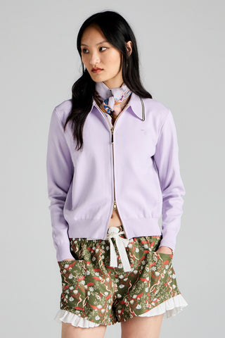 Runaway Knit Cardigan Lilac
