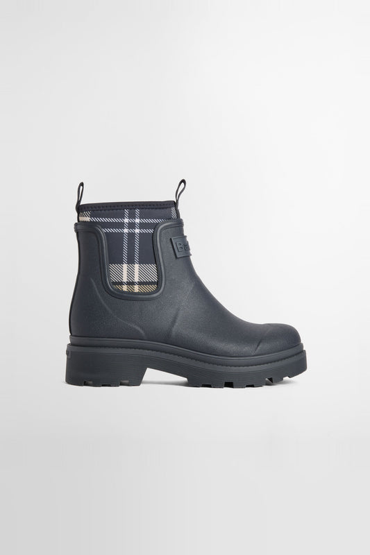 Cynthia Chelsea Ankle Wellingtons Dark Navy/Birchwood