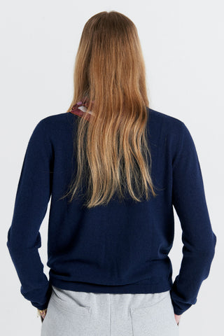 Society Argyle Polo Navy