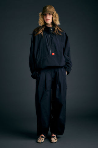 Pleated Casual Pants Black