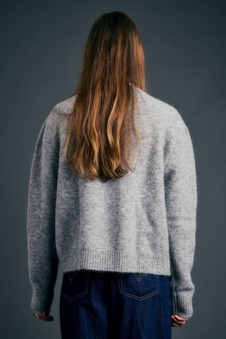 Forage Sweater Grey Marle