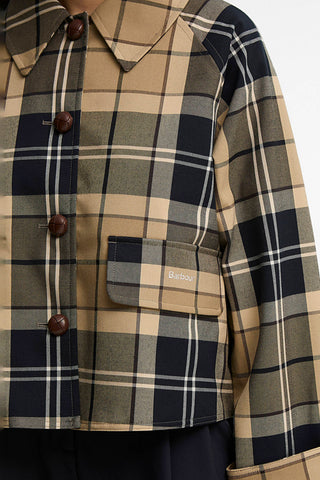 Delilah Checked Showerproof Jacket Birchwood Dress