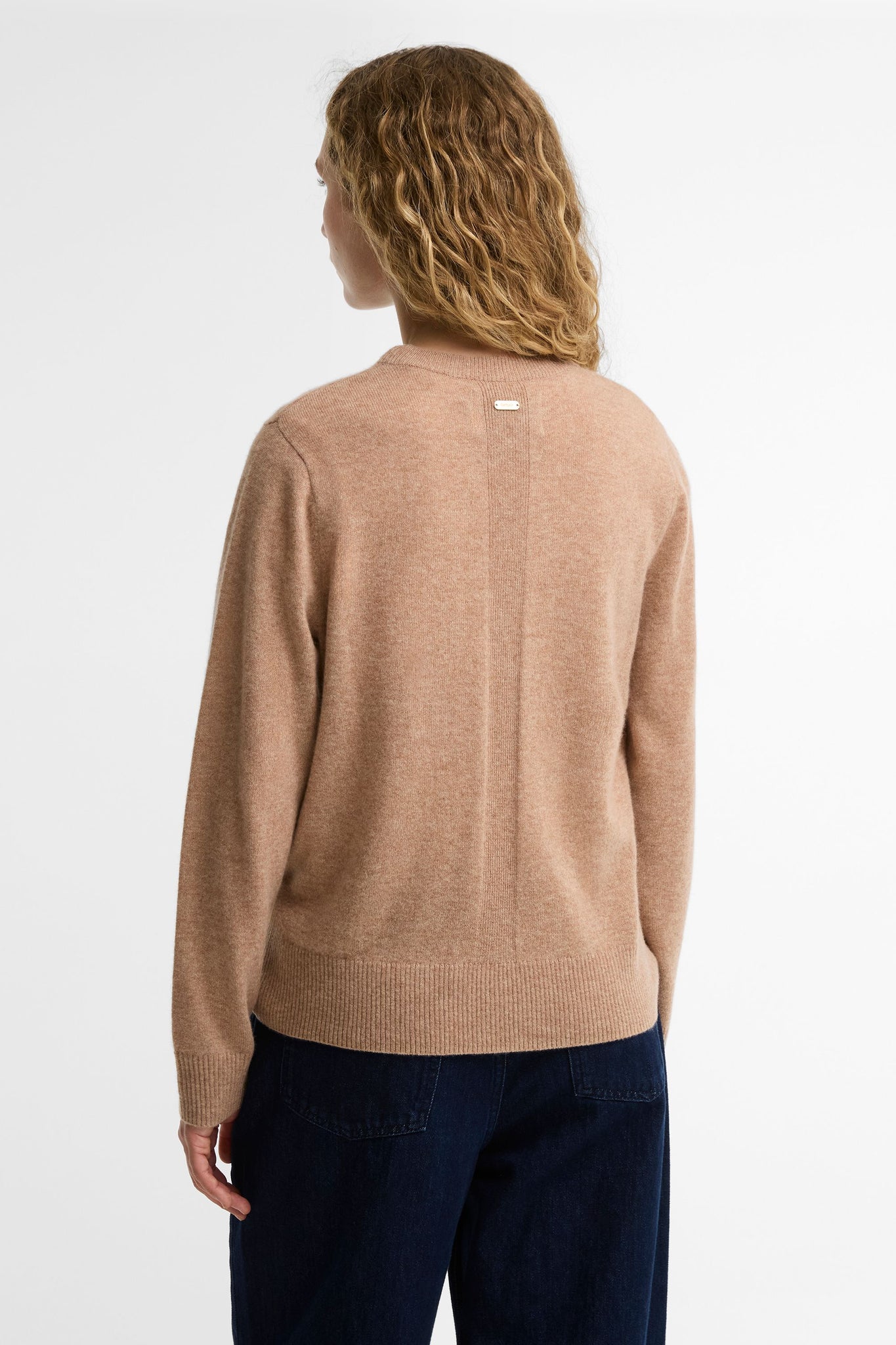 Penwood Cashmere Knitted Jumper Camel