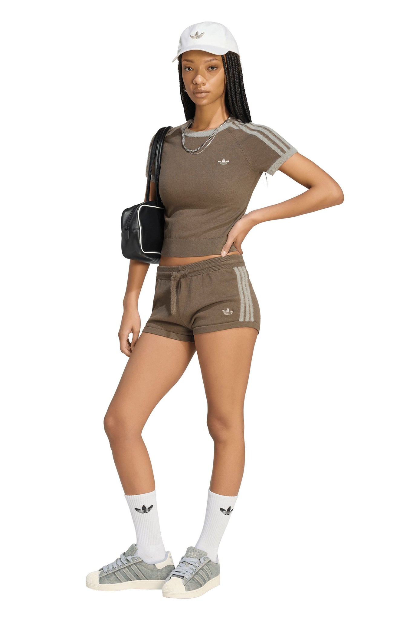 Knitted Short Shorts Branch