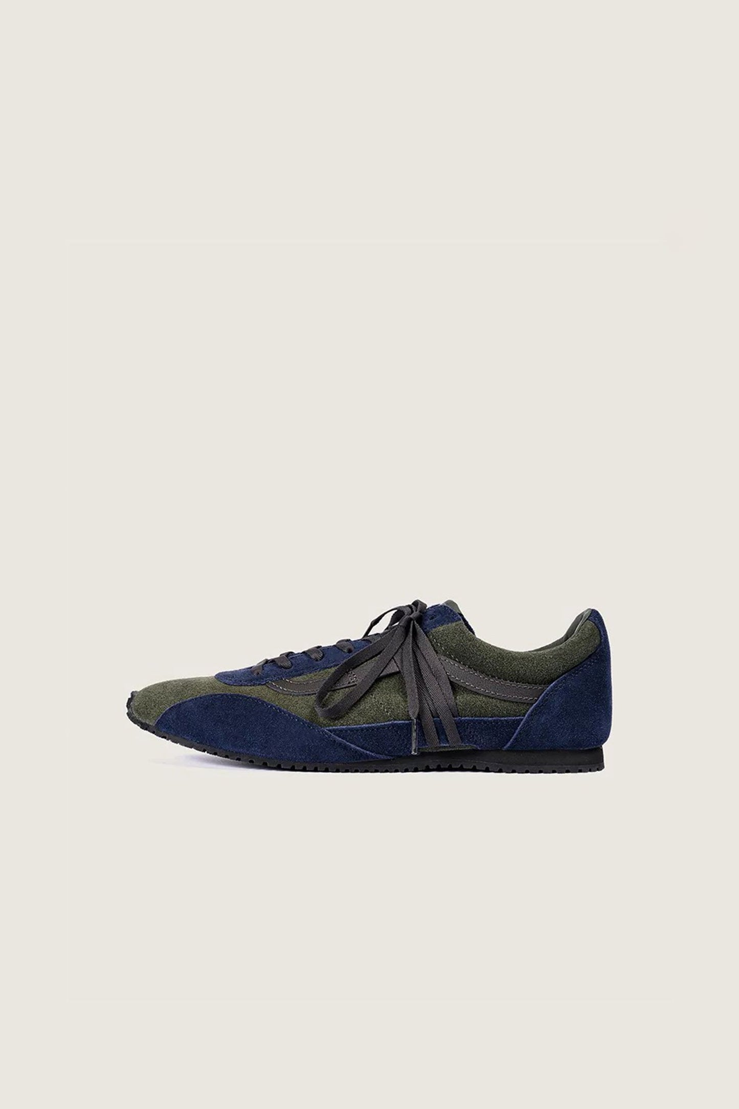 LX SLP Trainer Elevated Suede Dark Green