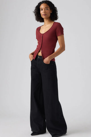 Middy Wide Leg Open Mind Dark Indigo