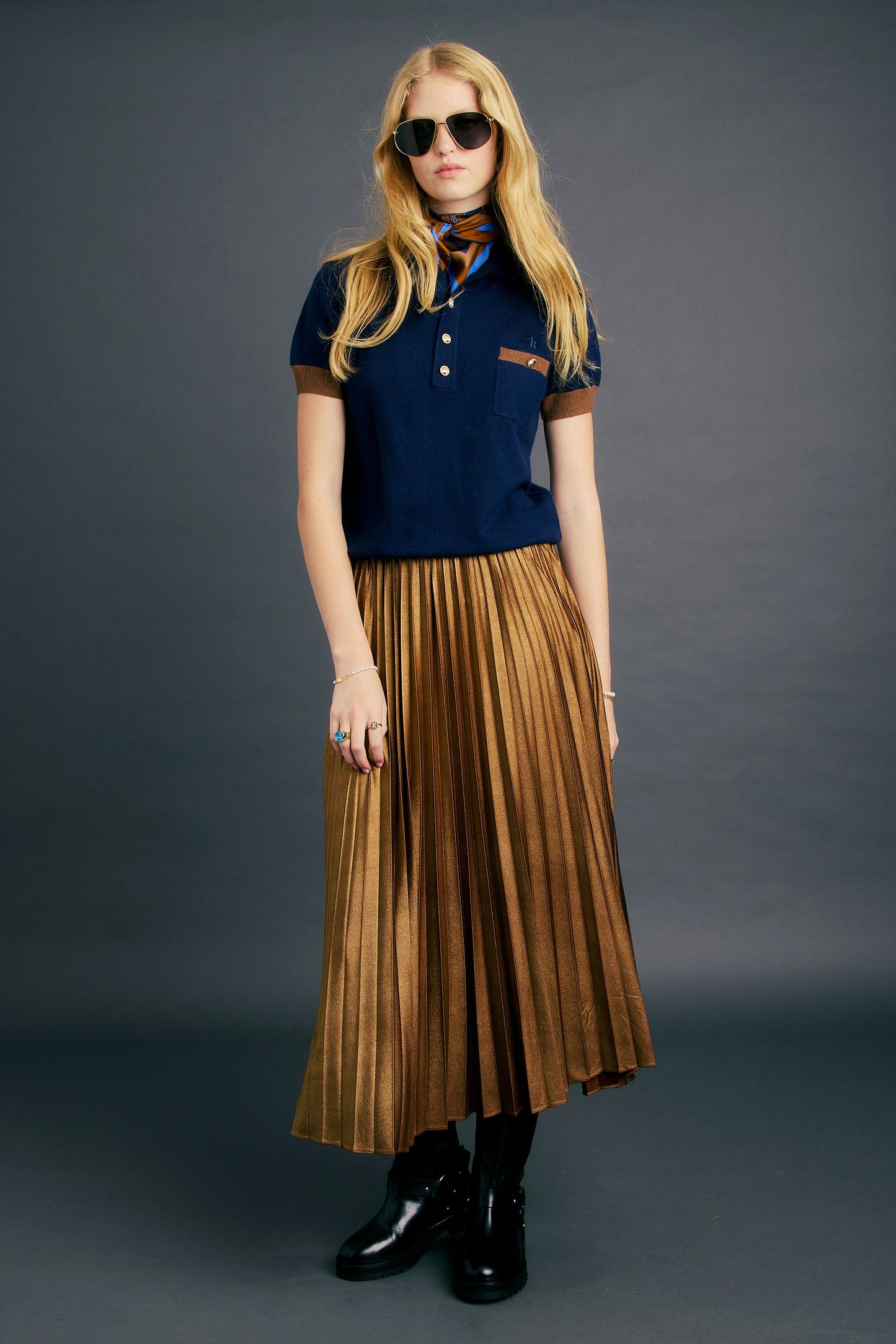 Amélie Polo Navy