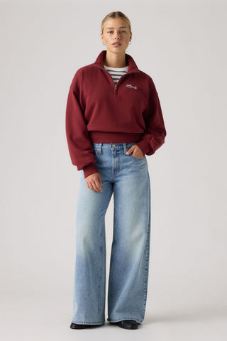 Middy Wide Leg Pen and Paper Light Indigo