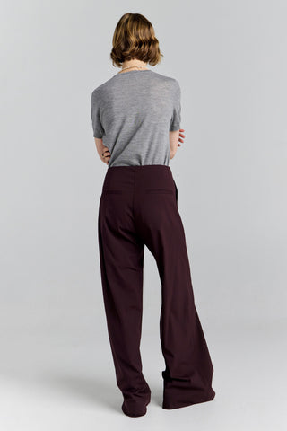 Vestige Trousers Everyday Suiting Plum