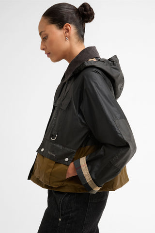 Liza Wax Jacket Black/Grey/Sand/Dress