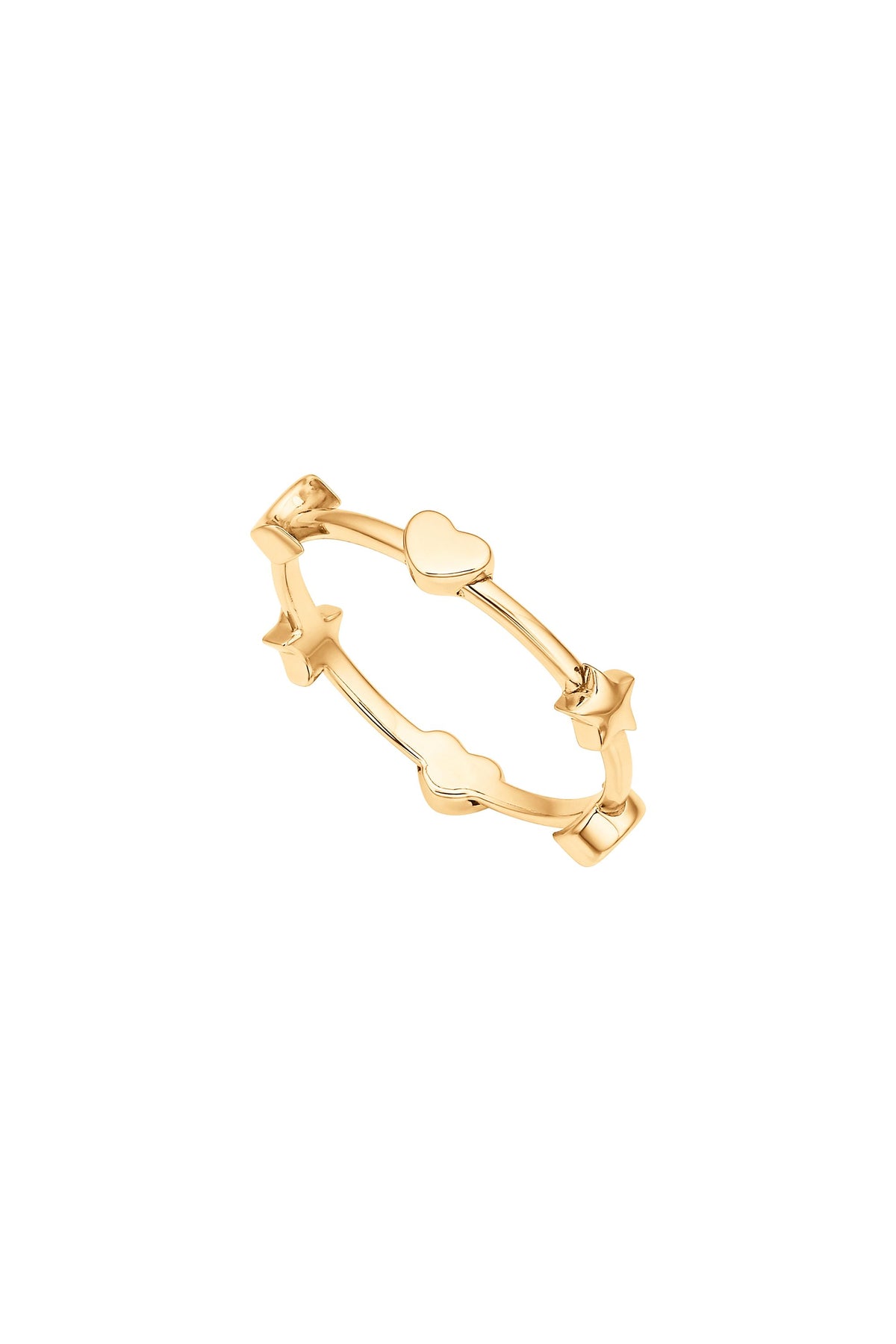 Mini Charm Ring Gold