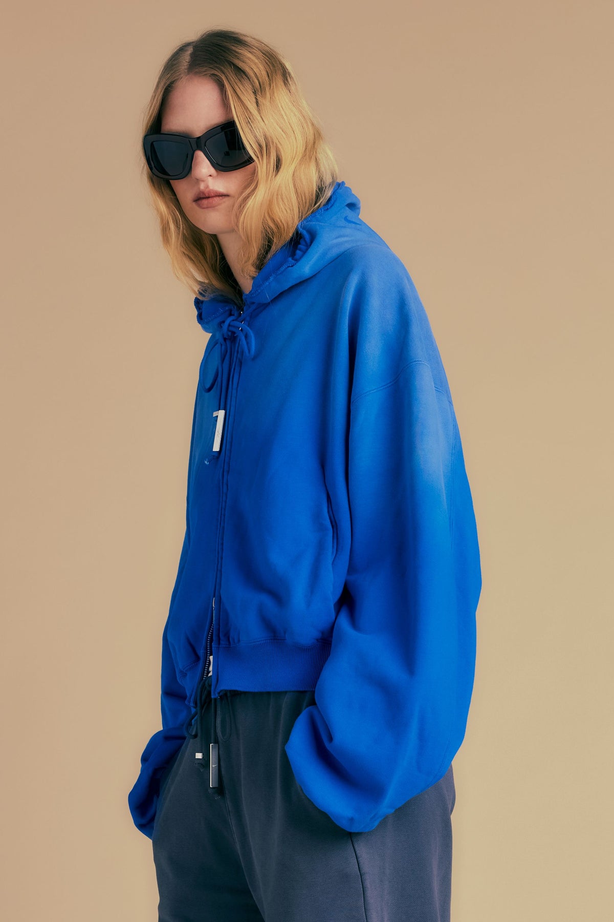 Energy Studio Fleece Hoody Hyper Royal