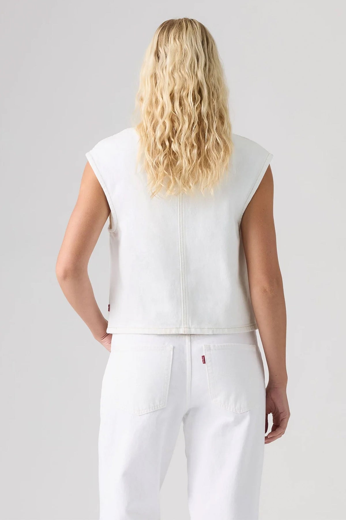 Denim Sleeveless Tee Tooth Fairy