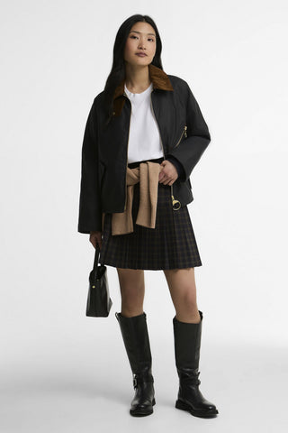Arlene Wax Jacket Navy/Ancient