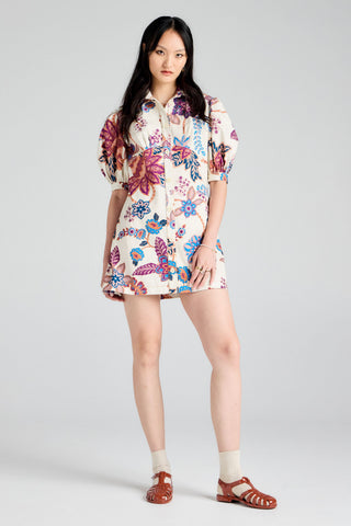 Delphie Dress Cream Multi
