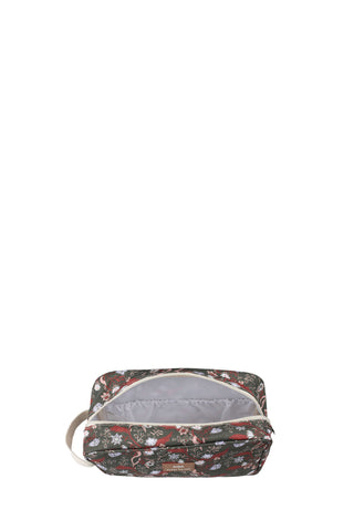 Travel Bag Whimsy Floral Olive Multi