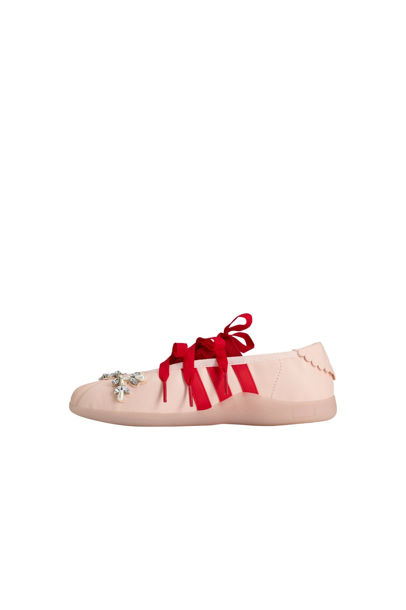 Simone Rocha Taekwondo Ballerina Pink Tint/Pink Tint/Better Scarlet