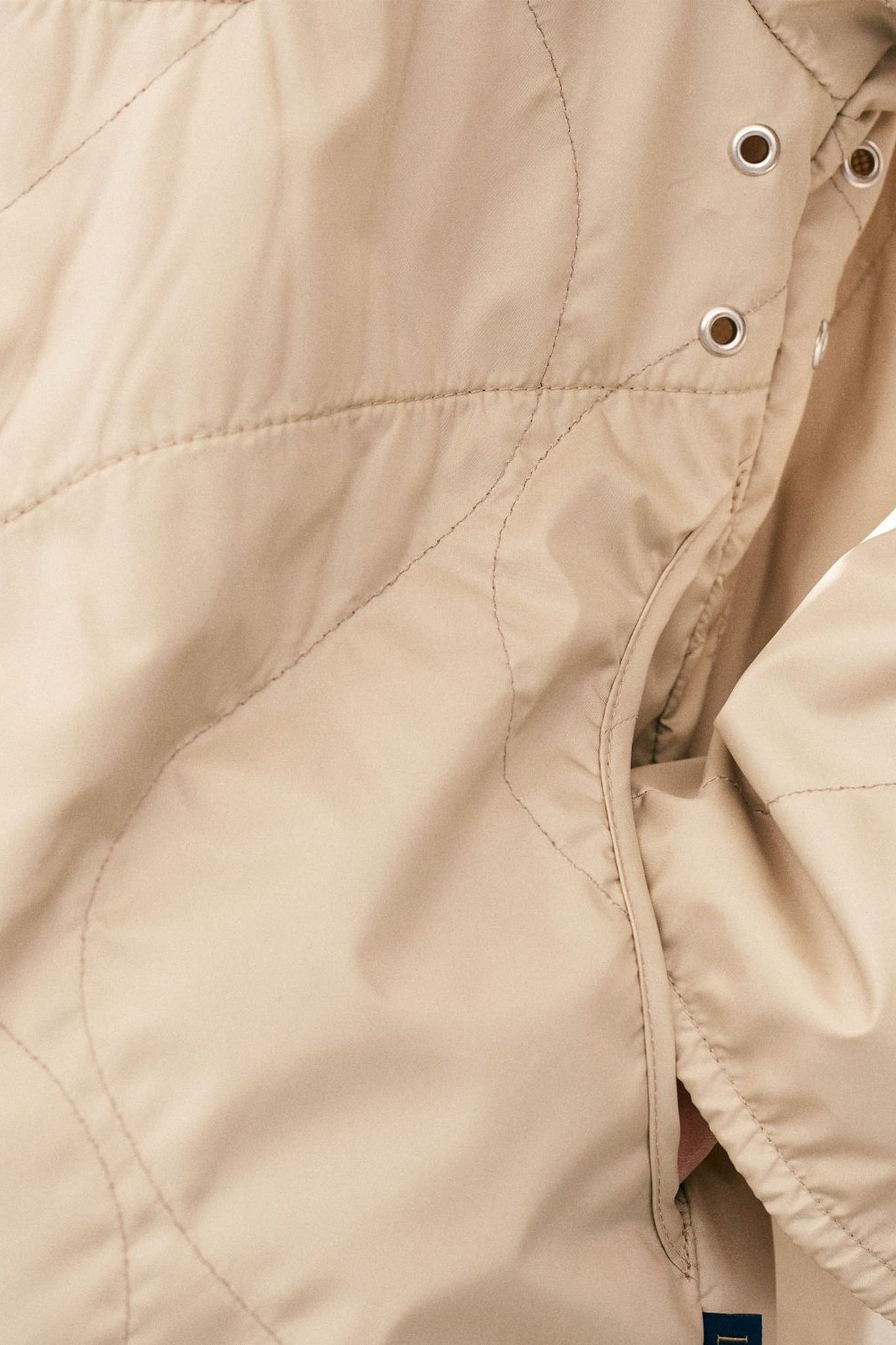 Side Pocket Unwadded Teynham Natural Clay
