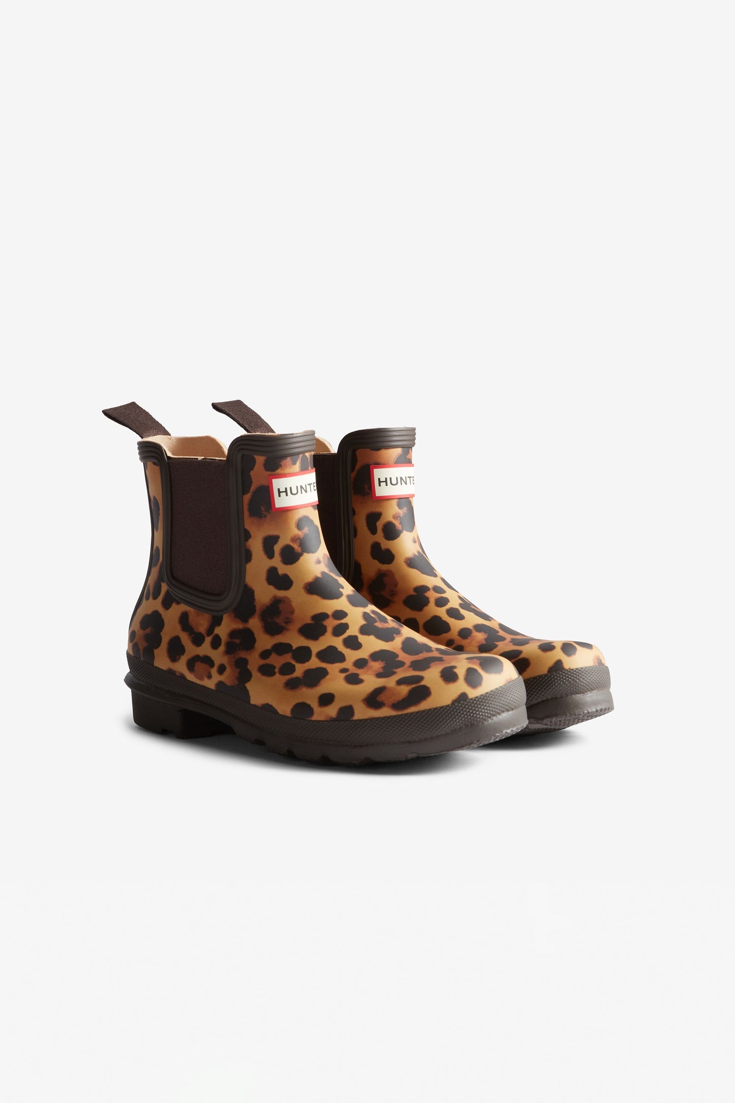 Chelsea Leopard Boot Leopard Print/Chocolate Brown
