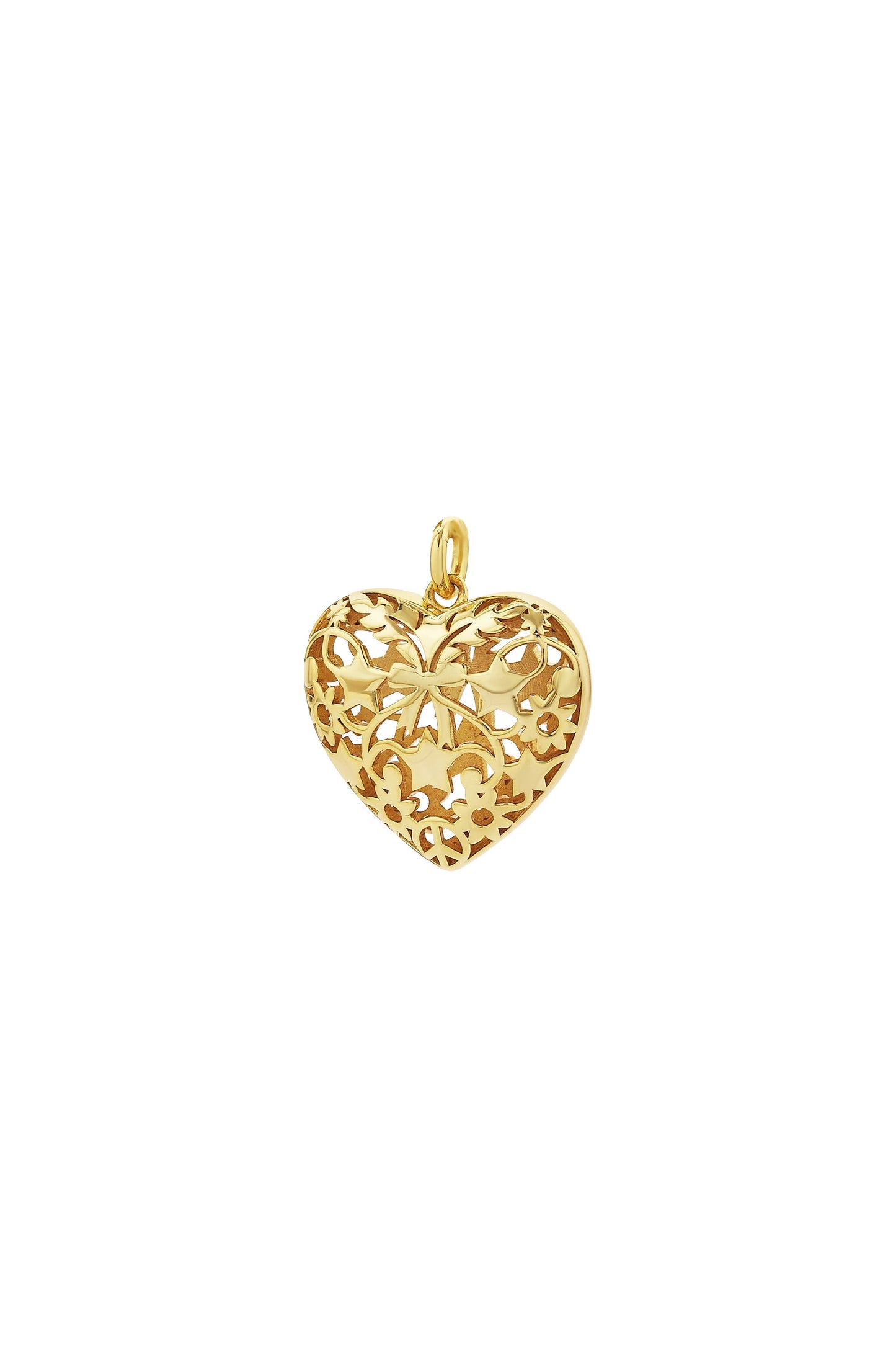 Heart Thrills Charm Gold-Plated